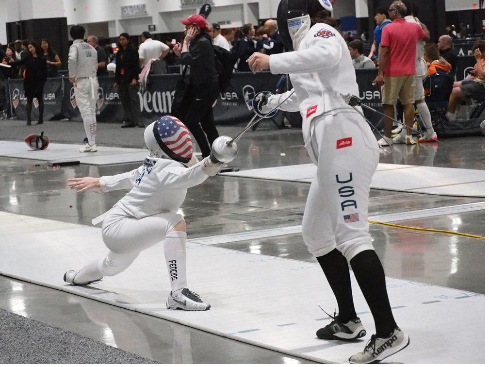 Competitive fencing